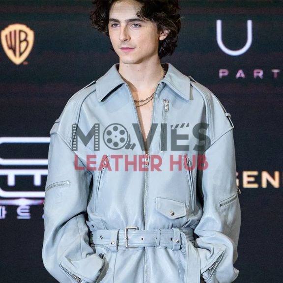 Dune Part Two Paul Atreides Leather Jumpsuit