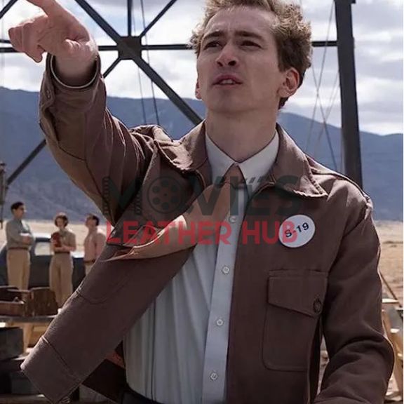 Dylan Arnold Oppenheimer Brown Jacket