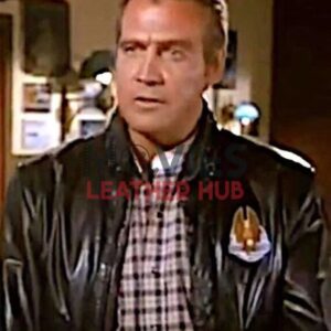 The Fall Guy Lee Majors Stuntman Association Leather Jacket