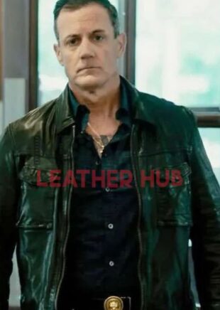 Armand Truisi Tulsa King Black Leather Jacket