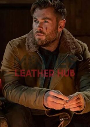 Chris Hemsworth Extraction 2 Brown Jacket