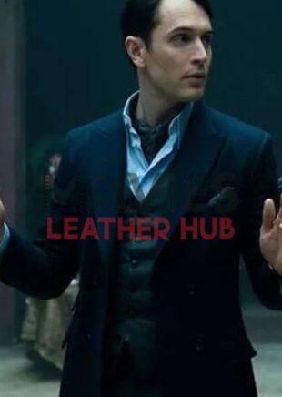 Colin Woodell The Continental From the World of John Wick Blue Coat