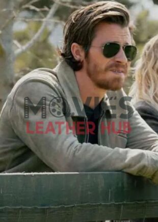 Garrett Hedlund Tulsa King Suede Leather Jacket