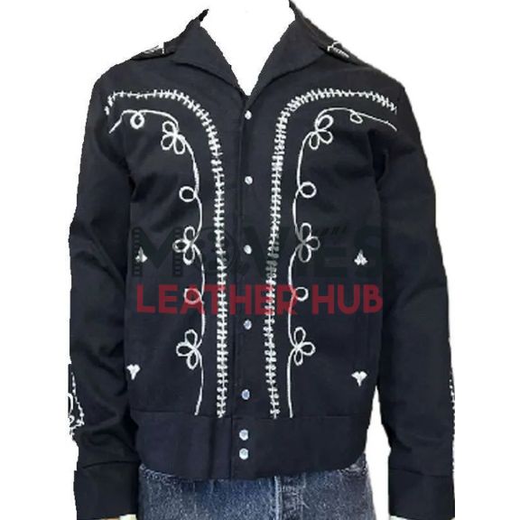 Graham Greene Tulsa King Black Jacket