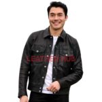 Henry Golding The Ministry of Ungentlemanly Warfare Leather Jacket