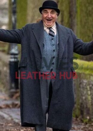 Jim Carter Wonka 2023 Coat