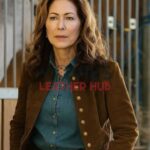 Margaret Devereaux Tulsa King Brown Suede Jacket