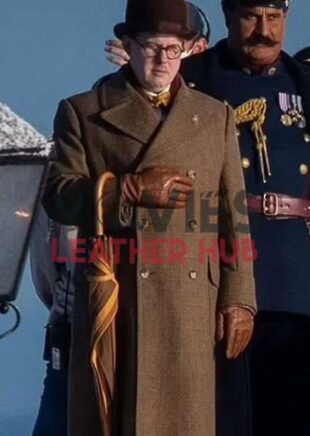 Matt Lucas Wonka 2023 Brown Coat