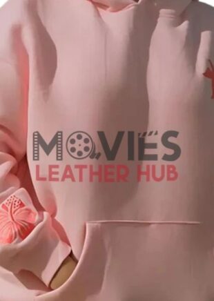 Palm Puff Pink Hoodie