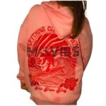 Palm Puff Pink Hoodie