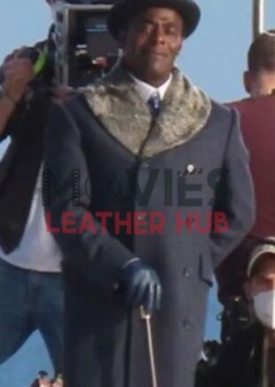 Paterson Joseph Wonka 2023 Grey Coat