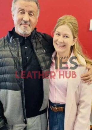 Sylvester Stallone Tulsa King Black Puffer Jacket