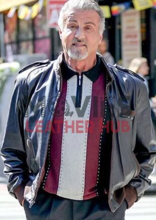 Sylvester Stallone Tulsa King Leather Jacket