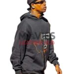 Travis Scott CJ X M&N X University Of Texas Black Hoodie